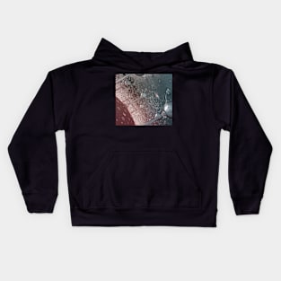 Science Fiction Style Fractal Print Kids Hoodie